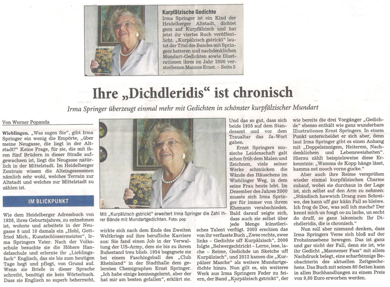 Artikel RNZ 7.7.2015